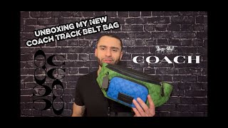 Coach Track Belt Bag/Waist Bag Unboxing