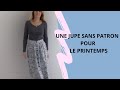 Une jupe longue pour le printemps sans patron