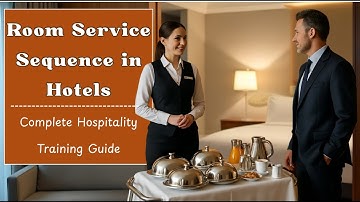 Room Service Sequence in Hotels | Complete Hospitality Training Guide