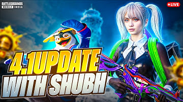 NEW SEASON RANK PUSH BEGINS🥶 | BGMI 4.1 UPDATE | BGMI LIVE  #shortstream #bgmilive #shortsfeed