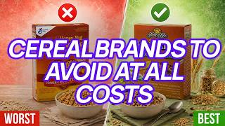 DON'T Use These 10 Cereal Brands (And 2 That Are Worth It)