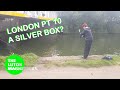 Magnet Fishing, Silver pillbox found. (with a Magnet?)