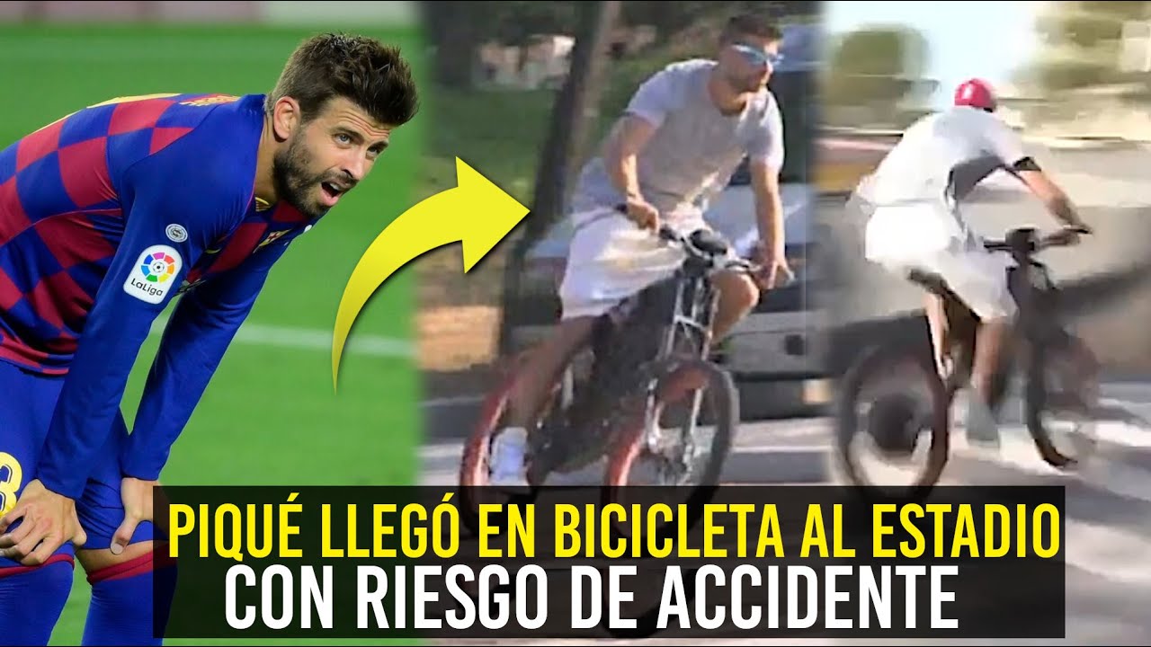 Velozes e Furiosos'? Piqué vai de bike de R$ 24 mil ao jogo do