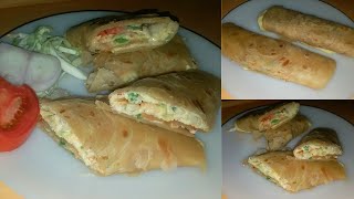 Egg Roll Recipe | Egg Frankie | How to make Egg Roll | Creamy Egg Roll | Street Style Egg Roll