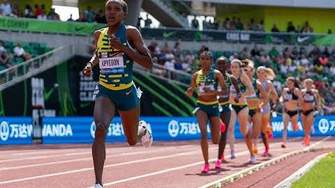Faith Kipyegon's 1500m Race 😱😱 || Wanda Diamond League.