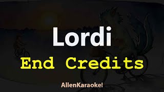 Lordi - End Credits (Karaoke)