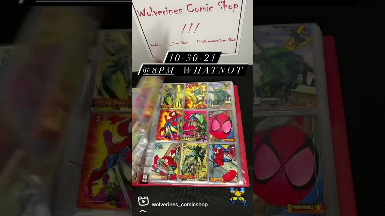 Marvel Cards & Comic Books - Trading Cards Marvel Comics SpiderMan Venom Carnage X-men