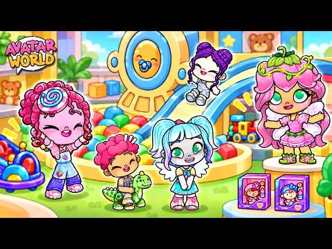 ROTINA COM OS FILHOS na LOJA DE BRINQUEDOS (Avatar World) #LuliRarity