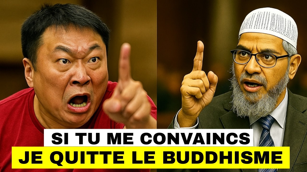 Un bouddhiste finit par embrasser l’Islam après un défi de 3 questions à Dr Zakir Naik