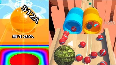 2048 | Marble Run 3D vs Ball Run 2048 gameplay walkthrough 😎 👌 👍 #cutiepie22yt