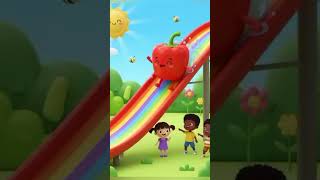 “Vegetables Name for Kids 🌽 | Learn Vegetables with Fun Slide Animation | Cartoon Learning Video”
