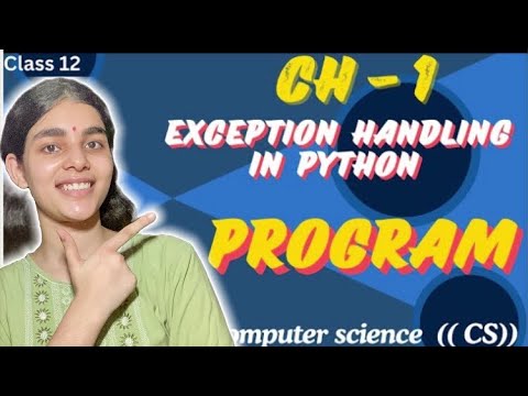 Ch 1 Class 12 ((PROGRAMS)) - YouTube