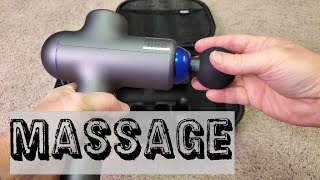 Yunmai SlimChic Massage Gun Unboxing And Review #Yunmai #massagegun