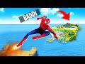SALTO TUTTO IL MONDO CON I VEICOLI DI SPIDERMAN SU GTA 5 mod