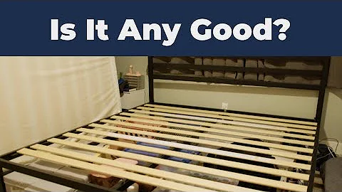 ZINUS Mia Metal Platform Bed Frame with Headboard | Is it any good?