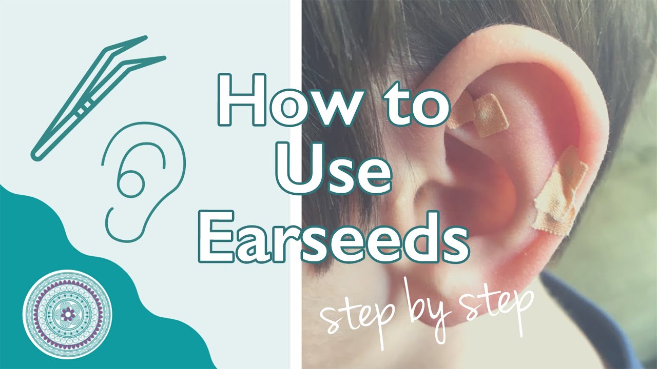 How to Use Ear Seeds & Auriculotherapy - YouTube