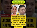 #viralZALDY CO, WALA? JUSTICE SECRETARY VIDA UUWING NGANGA! 😂 #highlights#news#funny#trending#update