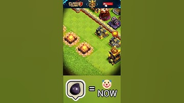 DARK ELIXER - NOW 🤡 THEN💀 #clashofclans #shorts #coc #cocshorts #supercell