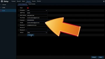 Xvision & IQCCTV DVR & NVR Email Set up Tech Tip Video
