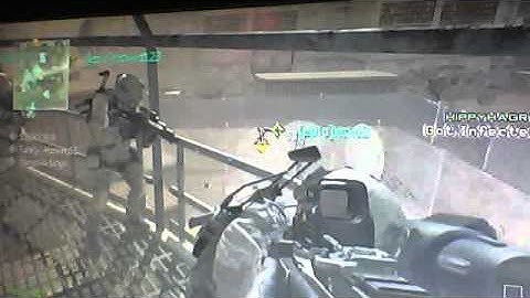 Mw3 Infected Gameplay/tips and survival technices on dome