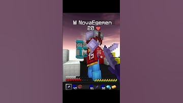 HALF HP CLUTCH!!!! (BEDWARS CLIPS) #minecraft#youtubeshorts#bedwars#clips#pvp#nerds#ez#clutch#easy