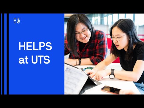 UTS HELPS - Academic and language support for UTS students | International Virtual Open Week