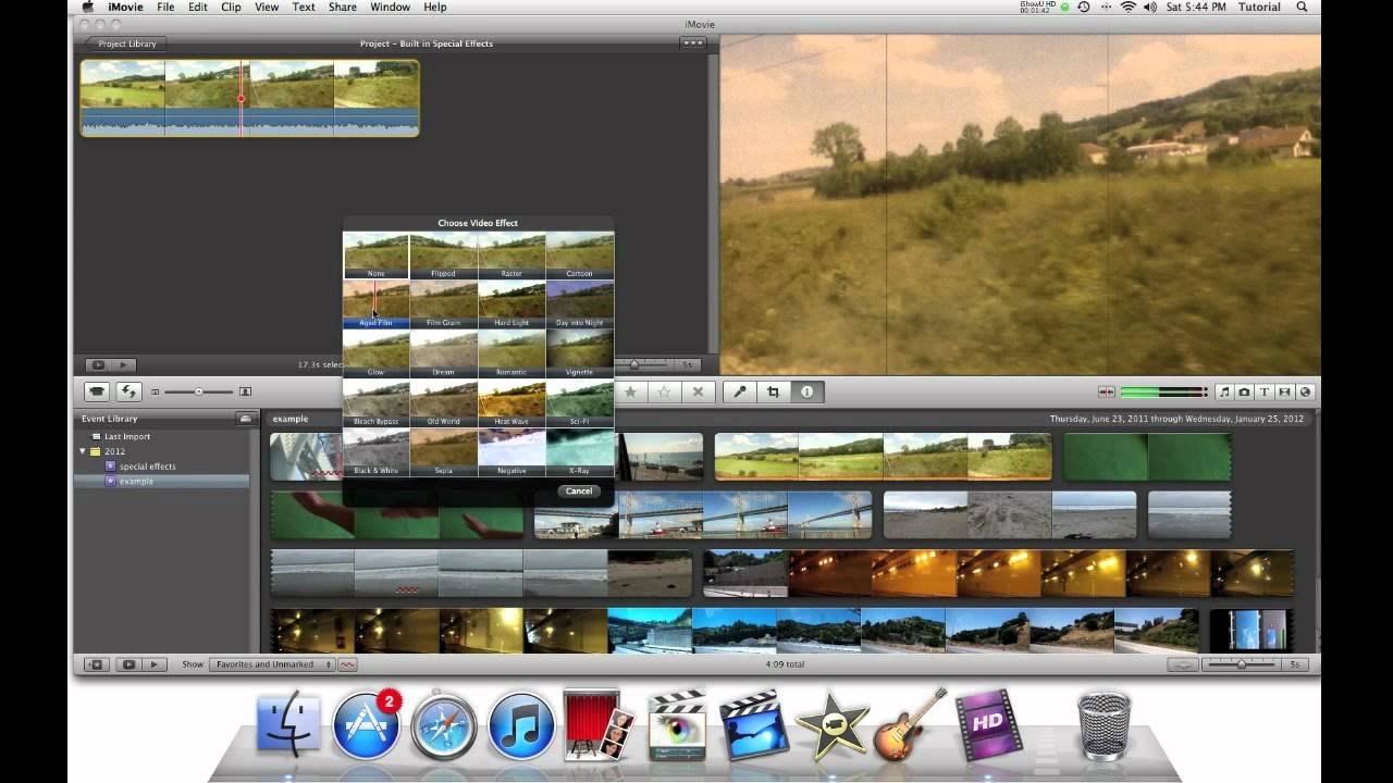 Imovie 11 video effects plugins after effects