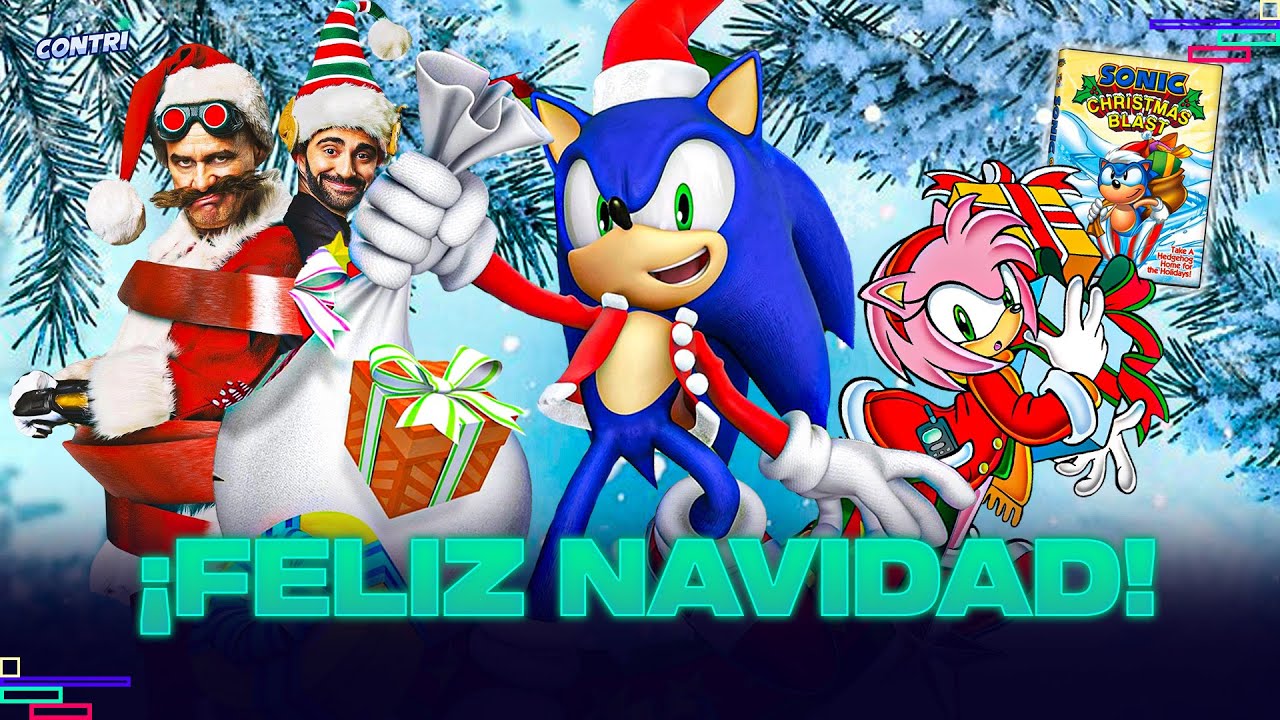 El día que SONIC CELEBRÓ la NAVIDAD - YouTube