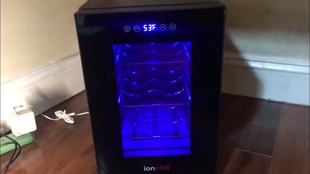 Ionchill 6 Bottle Wine Cooler Review, Compact And Sleek Wine Chiller