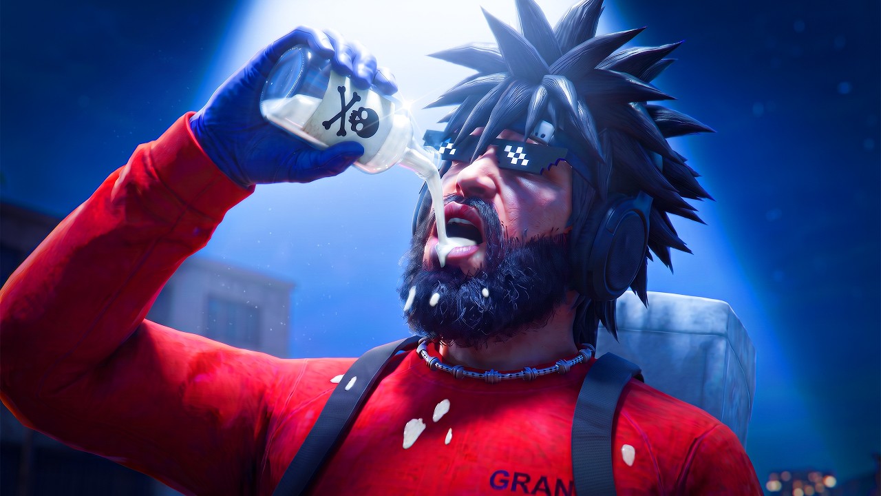 Colin Trinkt... (in gta rp)