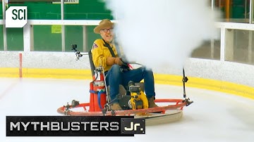 Can You Navigate Space Using a Fire Extinguisher?! | Mythbusters Jr. | Science Channel