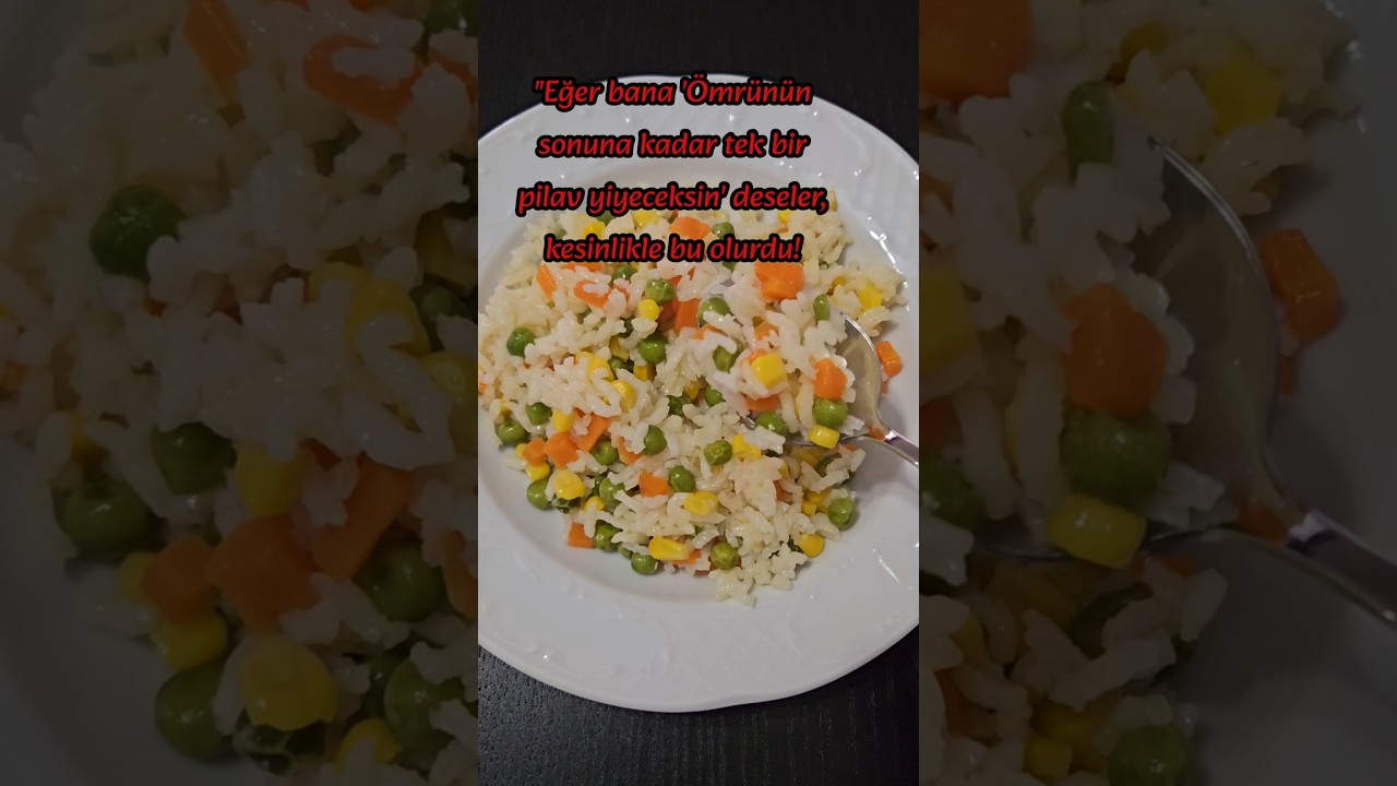 Garnitürlü Pirinç pilavı #rengarenk #pilav #pilavnasılyapılır #akşamyemeği #pratiktarifler #yemek Garnitürlü Pirinç pilavı #rengarenk #pilav #pilavnasılyapılır #akşamyemeği #pratiktarifler #yemek