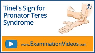 Tinel's Sign   Pronator Teres Syndrome