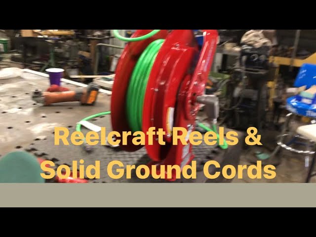 Reelcraft Reels with Solid Ground Cords Match Made In Heaven 