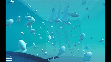 Unity 3D - AI Boids Flocking Algorithm Demo