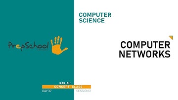 DAY 37 | COMPUTER SCIENCE | CBSE XII | COMPUTER NETWORKS | L2