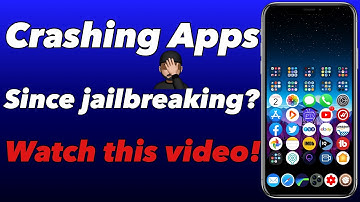 How to fix crashing apps - iOS 13.5 Unc0ver Jailbreak
