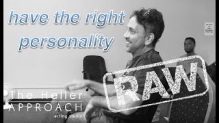 THE HELLER APPROACH RAW: PERSONALITY