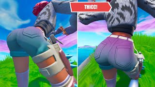 *THICC* Wilde Skin WITH AWESOME HOT Dances! (Back Perspective)