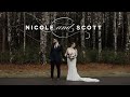 Nicole + Scott || Sony A7S III Wedding Video || Perfect Rainy Day