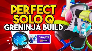 140K+ DAMAGE | WATER SHURIKEN GRENINJA is the best Pokemon for SOLO Q | Pokemon Unite