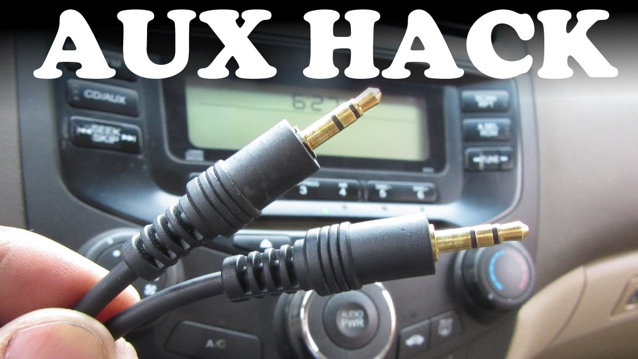 input radio  2022 New  Hack đầu vào âm thanh nổi AUX $ 1