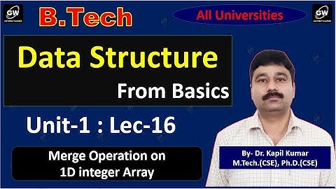 Lec-16 I Unit-1 I Data Structure I by Dr. Kapil Kumar Sir I Gateway Classes I AKTU RGPV I SPPU I