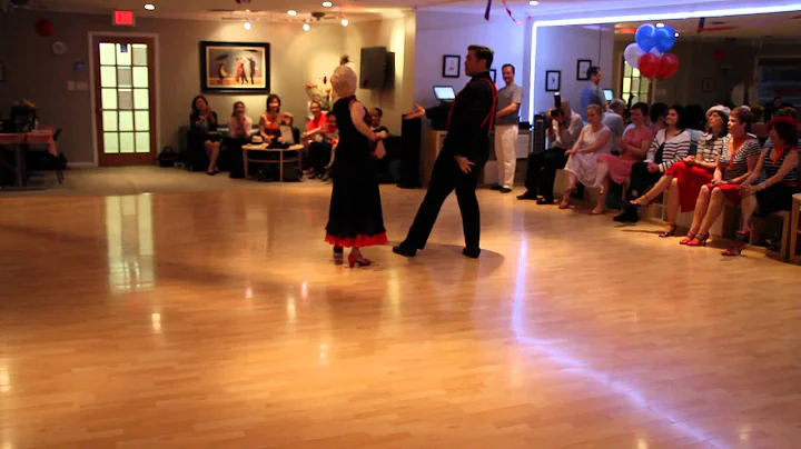 Zach and Alvina Paso Doble spotlight