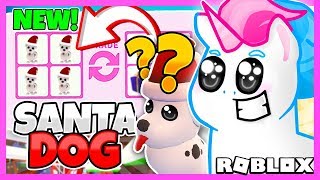 What Do People Trade for the *NEW* Santa Dog in Adopt Me! Roblox Adopt Me Trading Challenge