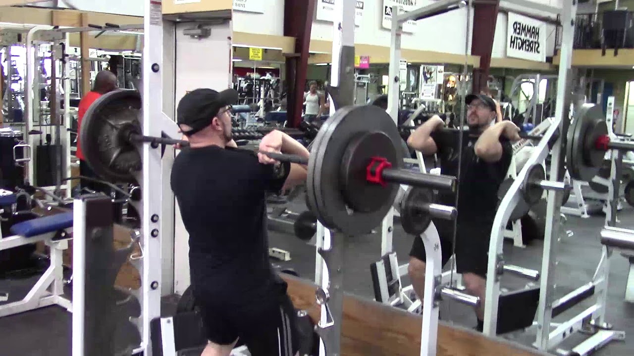Jason Blaha Workout 10-27-2017 - 10 Sets of Front Squats!