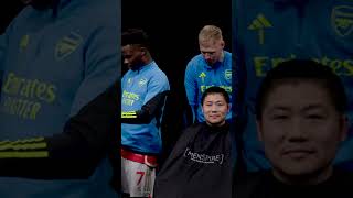 BUKAYO'S REACTION TO RAMBO'S HAIRCUT IS PRICELESS 🤣