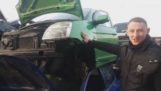 в поисках сокровищ по автосвалке!!! ОБОЛДЕТЬ!!! autoschrotplatz