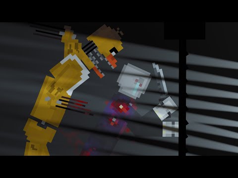 Animatronics (FNAF) Attack People in People Playground