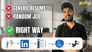 Freshers Are Applying Jobs WRONG | Do This Instead (LinkedIn Strategy)| Tamil | Jaisundar
